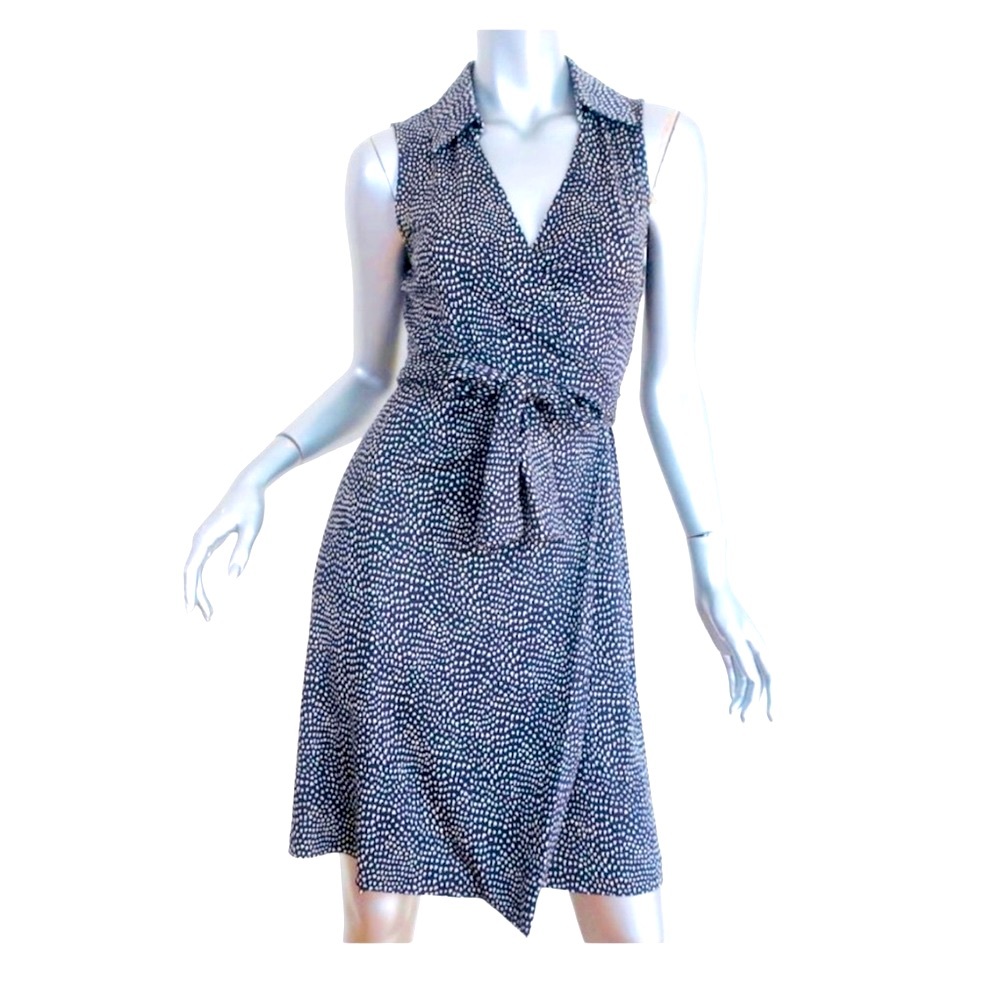 Diane von Furstenberg St. Jude Silk Wrap Dress Size 4